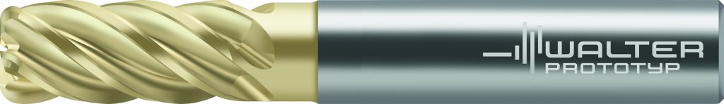 Benchmark für spezielle und 
universelle Titan-Bearbeitung: 
Vollhartmetall-Fräser MD377 Supreme (goldfarben) und MC377 Advance 
