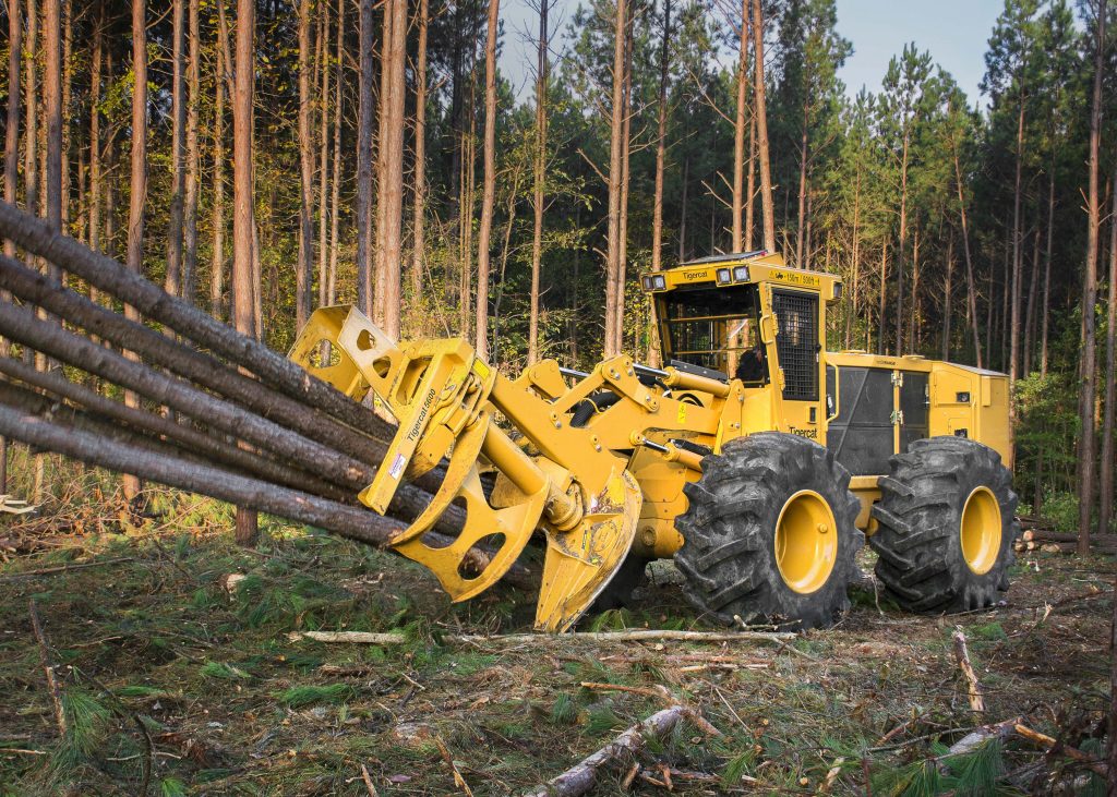 Global unterwegs: Tigercat Industries exportiert als Hersteller von Forstmaschinen 
und -geräten seine Produkte weltweit. 