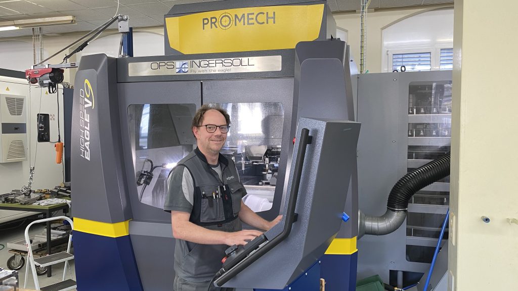 Promech - eine ausgezeichnete Referenz für Maschinen von OPS Ingersoll in der Schweiz